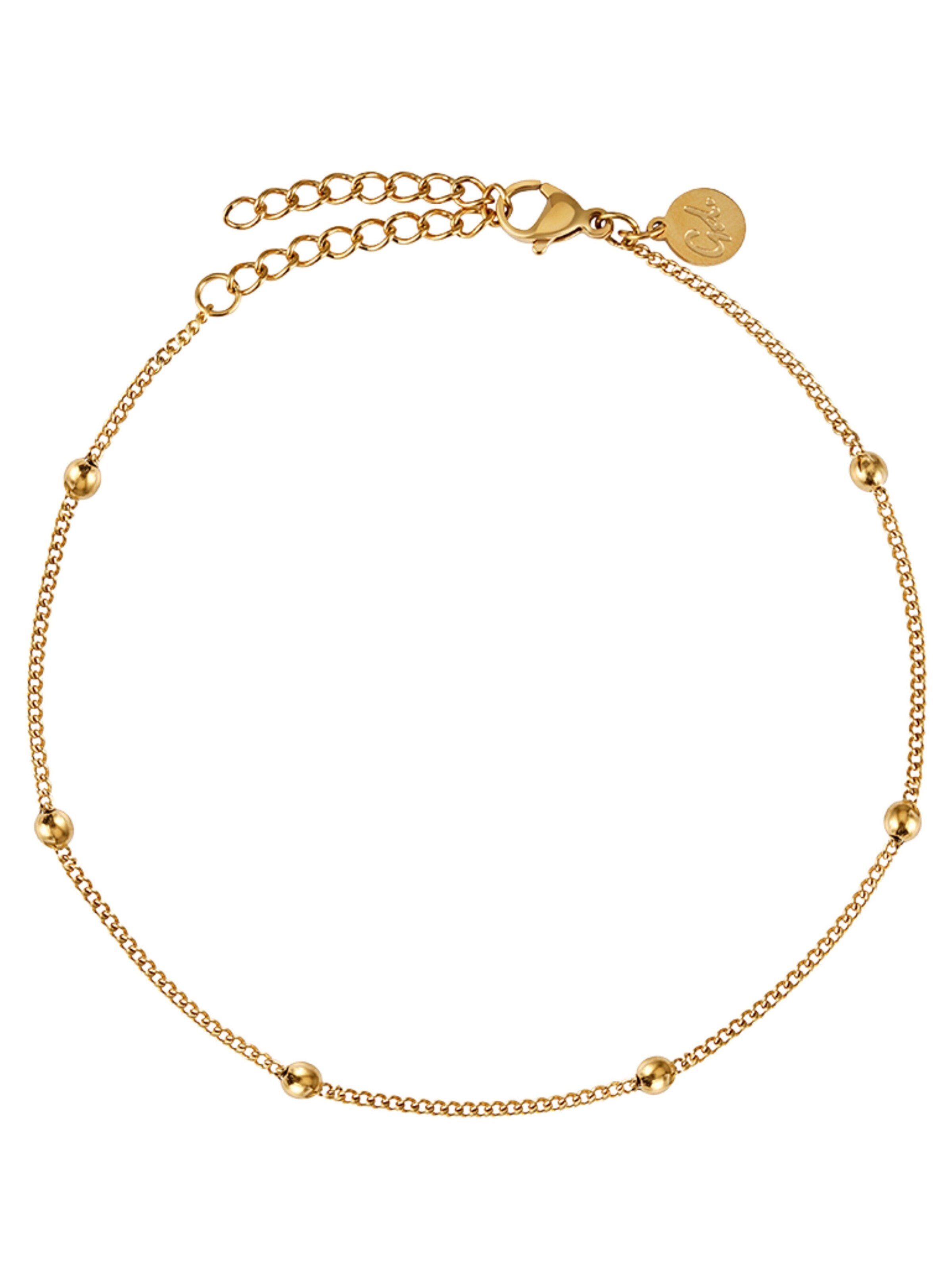 GOOD.designs Foot jewelry in Gold: front