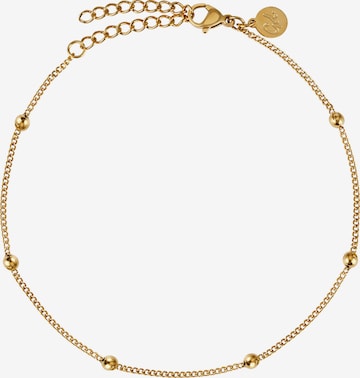 Bijoux de pied GOOD.designs en or : devant