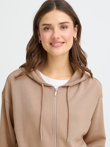 Giacca di felpa 'FRAURORA' di Fransa in marrone