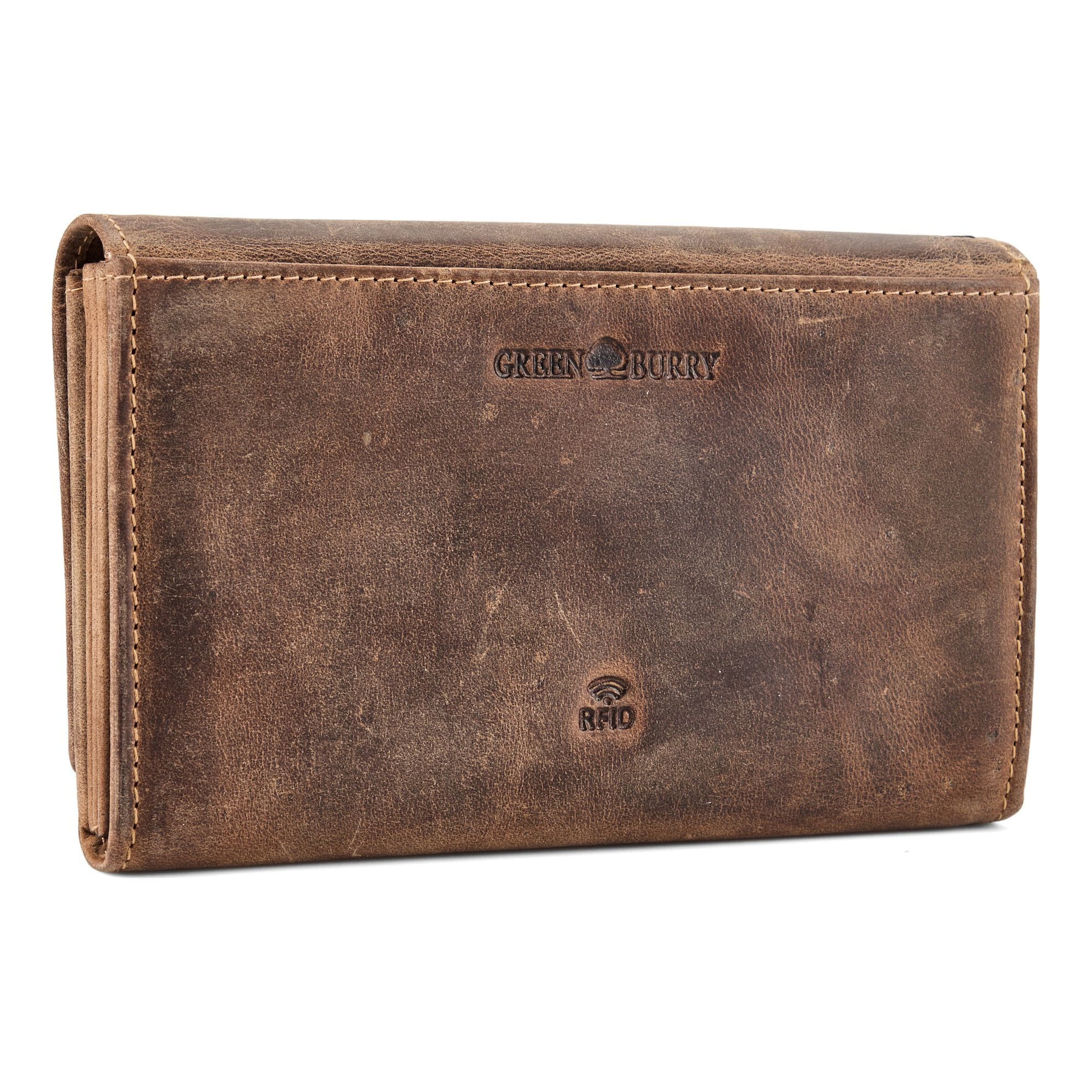 Porte-monnaies GREENBURRY en marron