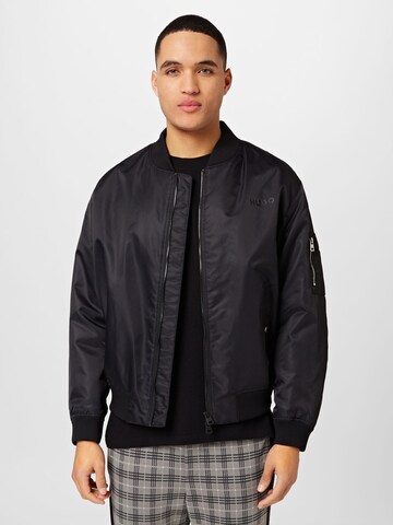 HUGO Between-Season Jacket 'Byler' in Black: front