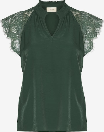 Chemisier 'Nola' Cream en vert : devant