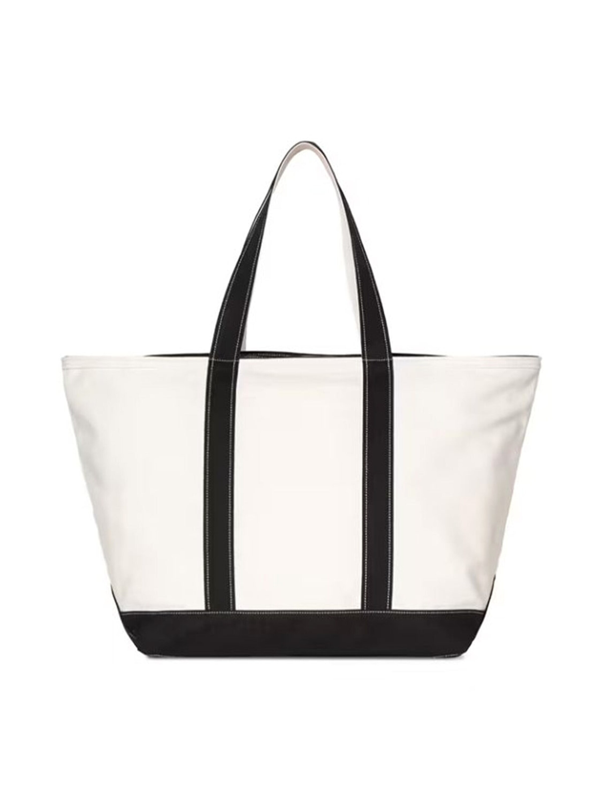 Carhartt WIP Shopper 'CANVAS BEACH TOTE NATURAL / BLACK' in Beige