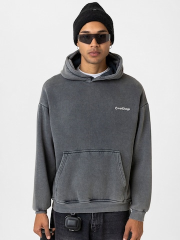 Dandalo Sweatshirt 'Hugues' in Schwarz: Vorderseite