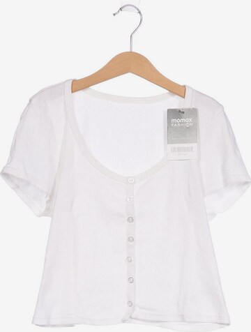 American Apparel Top & Shirt in L in White: front