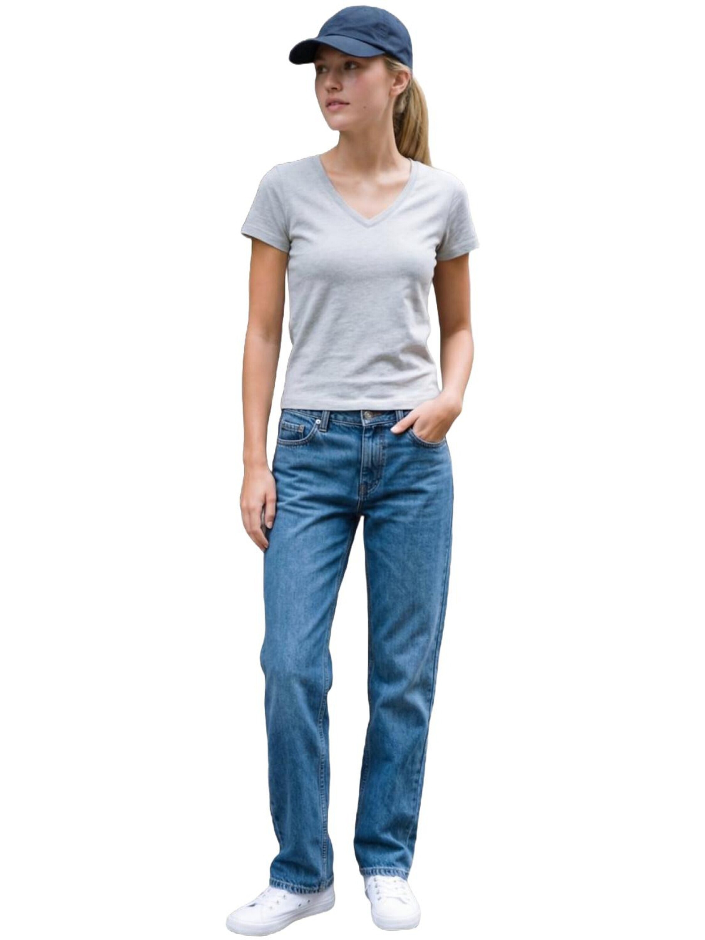 LTB Jeans Shirt in Grijs: voorkant