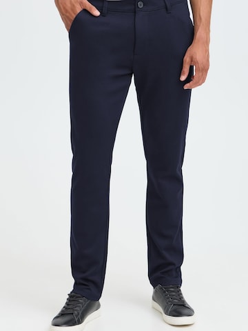 BLEND Slimfit Chino hlače 'Langford' | modra barva