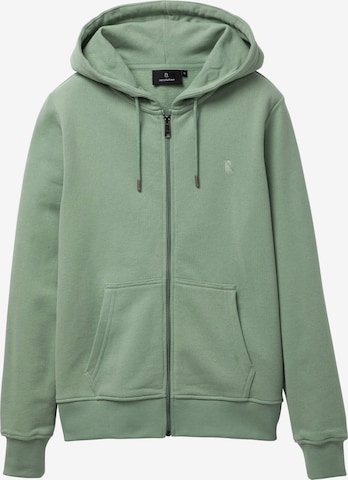 recolution Zip-Up Hoodie 'Dahlia' in Green: front