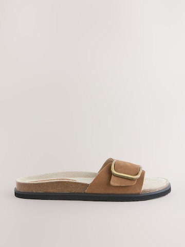 Next Pantolette 'Forever Comfort' in Braun