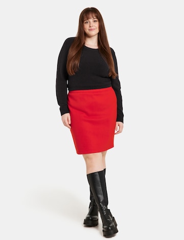 SAMOON Skirt in Red