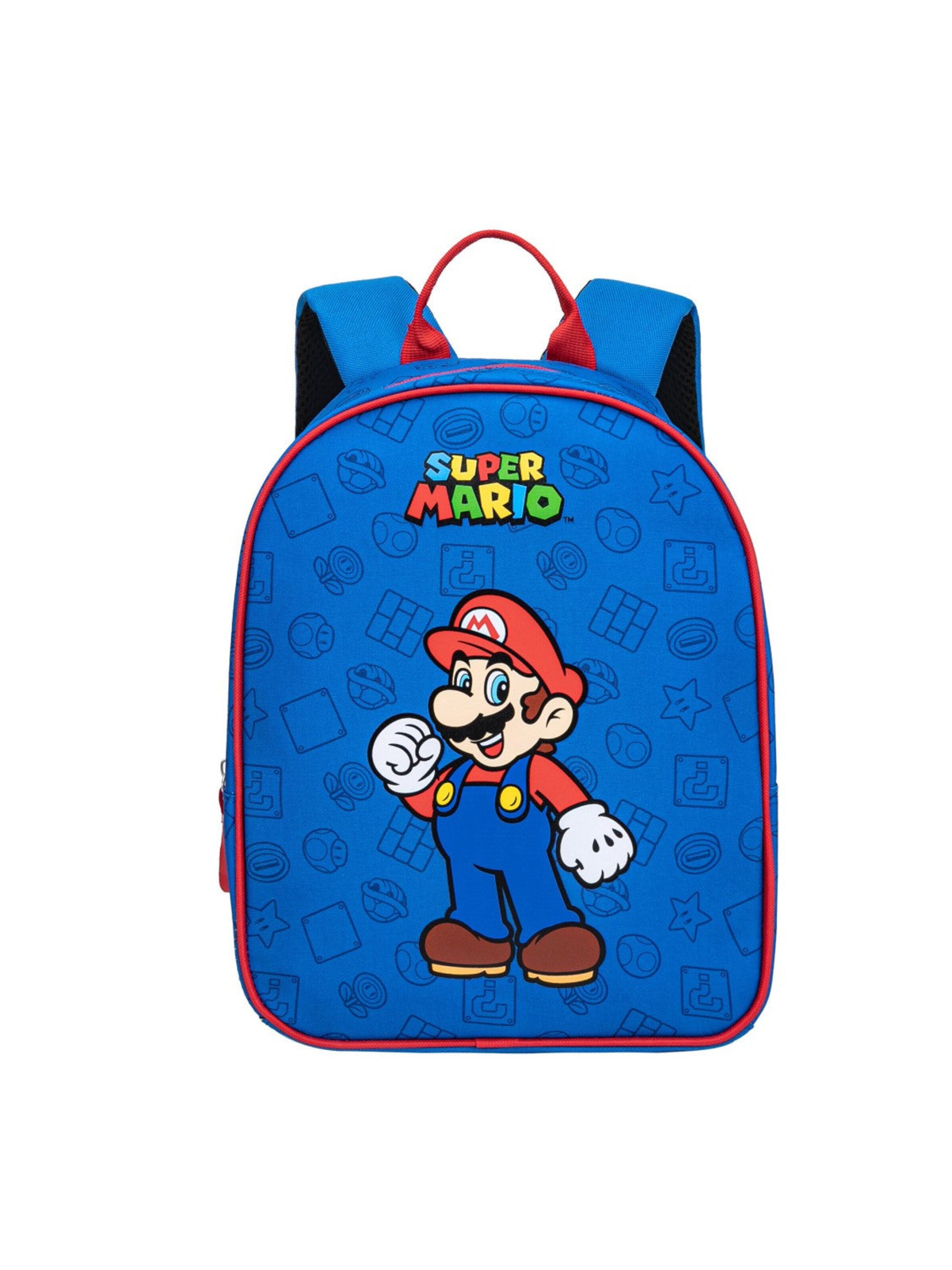 Super Mario Rucksack 'Super Mario Rugzak Jongens Meisjes Hoogte 33cm'‌‌‌‌ in Rot: Vorderseite