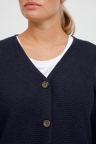 Oxmo Strickjacke 'Helga' in Blau