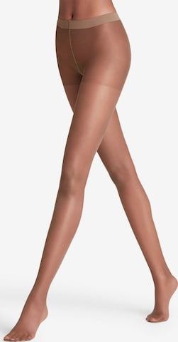 FALKE Strumpfhose 'Invisible Deluxe' in Braun: Vorderseite