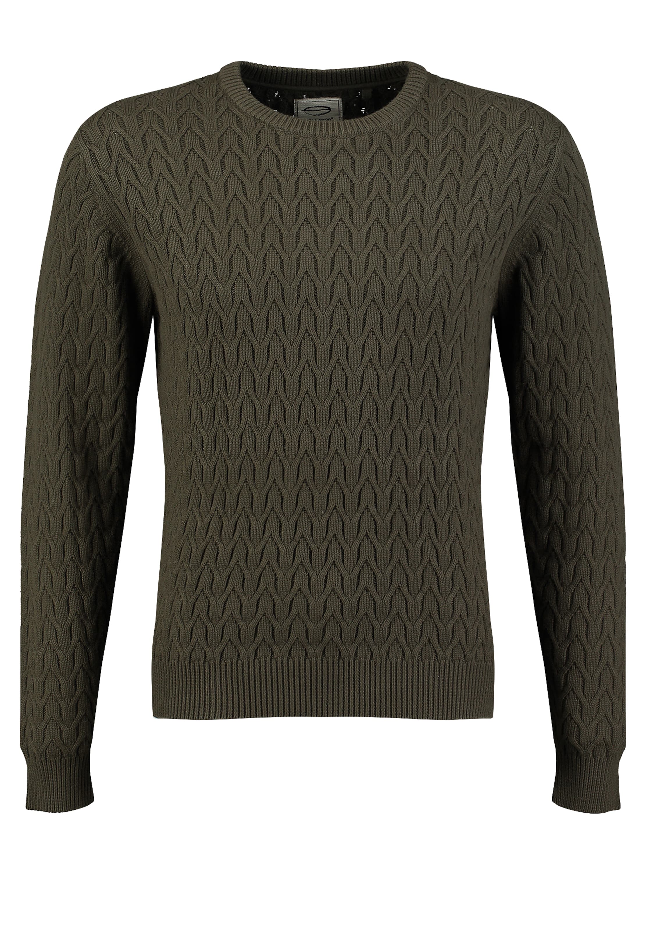 Key Largo - Pullover 'KLBrooklyn' em verde: frente