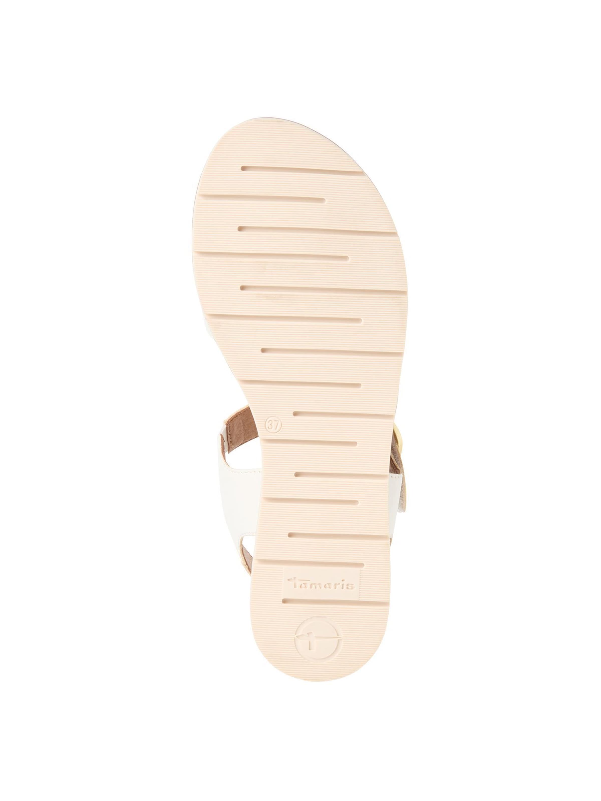 Tamaris Sandale in Weiß