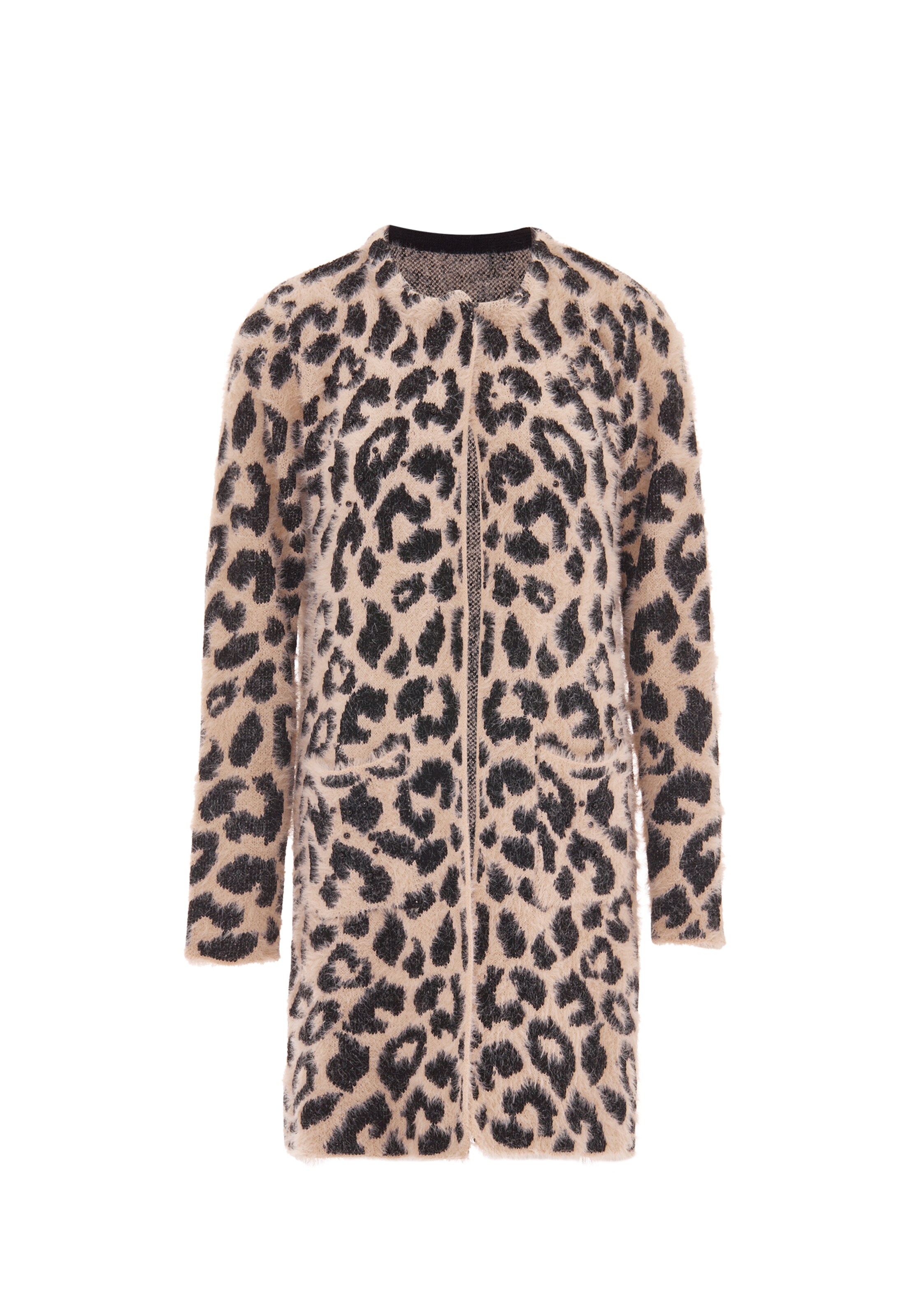 rožinė faina Kardiganas: priekis