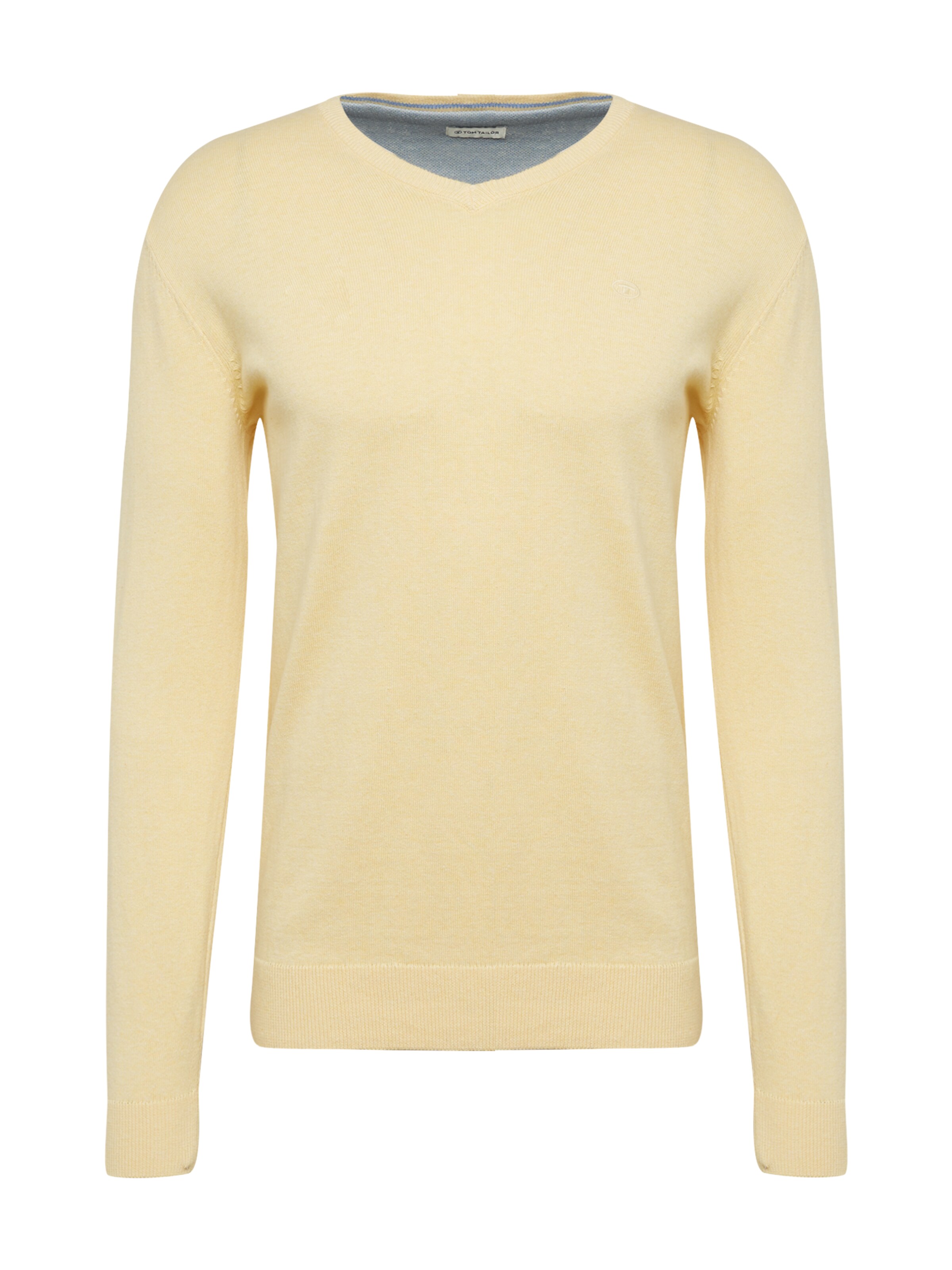 TOM TAILOR Sweter w kolorze żółty: przód