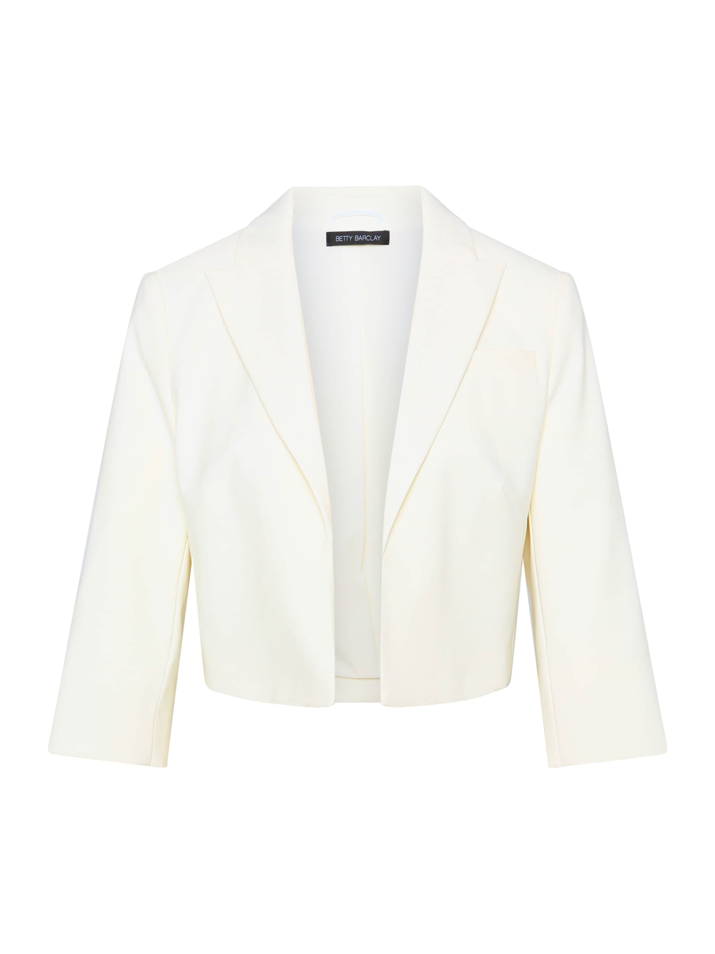 Betty Barclay Blazer in White: front