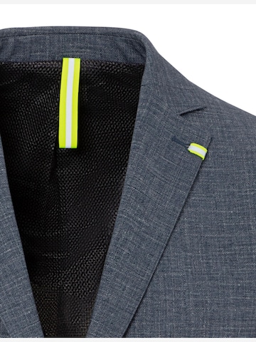 Coupe slim Veste de costume BENVENUTO en bleu : devant