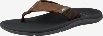 REEF Beach & Pool Shoes 'Santa Ana' in Brown: front