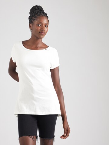 Ragwear Shirt 'FLLORAH' in White: front