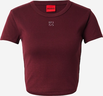 Tricou 'Delanor' de la HUGO pe mov: față