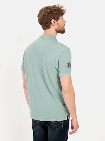 CAMEL ACTIVE Piqué Poloshirt aus zertifizierter Baumwolle in Grün