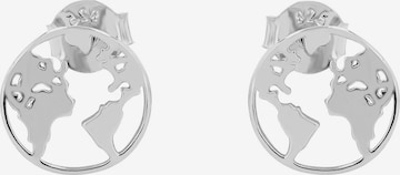 Akzent Earrings '"Odin" aus 925 Sterlingsilber, rhodiniert, langlebig' in Silver: front