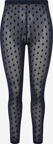 Ulla Popken Tights in Blue: front