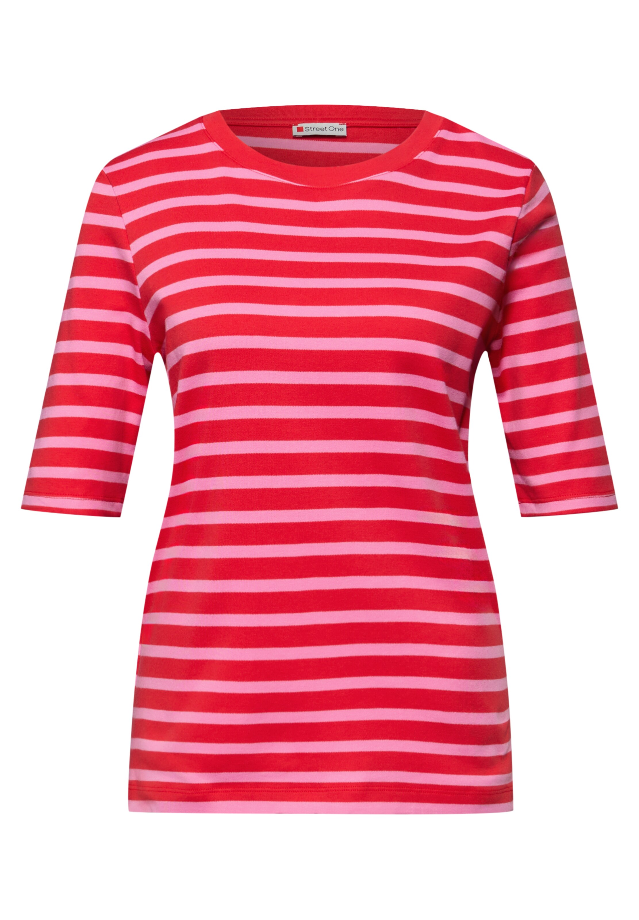 STREET ONE Shirt in Pink: front