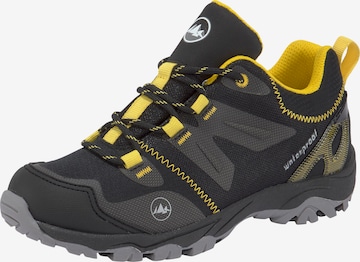 POLARINO Athletic Shoes in Black: front
