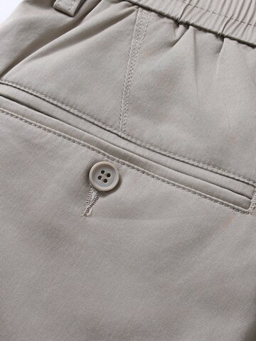 ALLTHEMEN Slim fit Traditional Pants 'Schnittstelle' in Beige