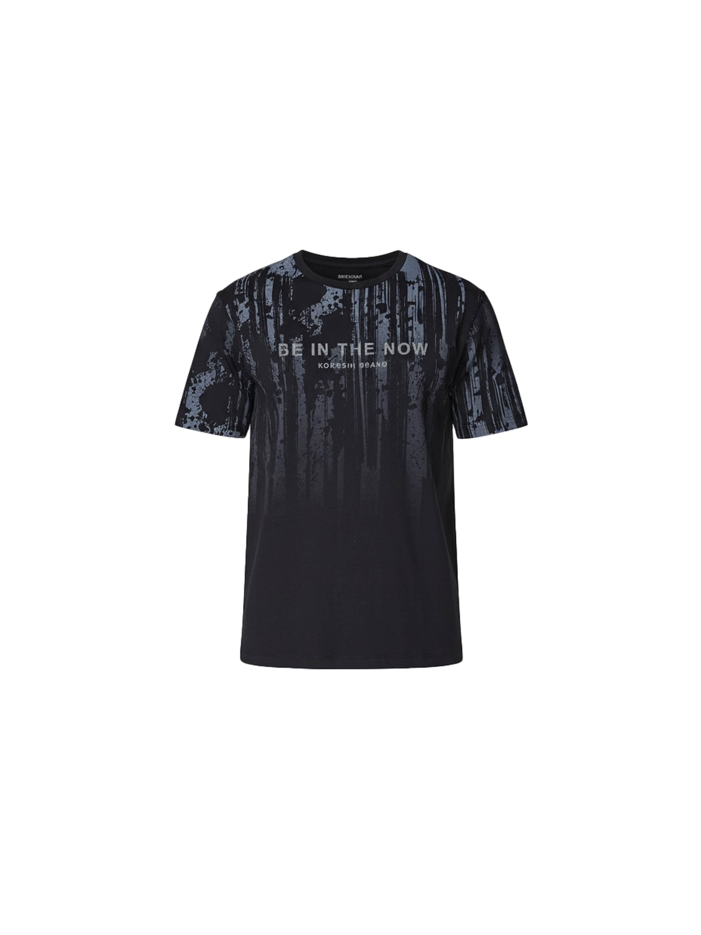 KOROSHI Shirt in Black: front