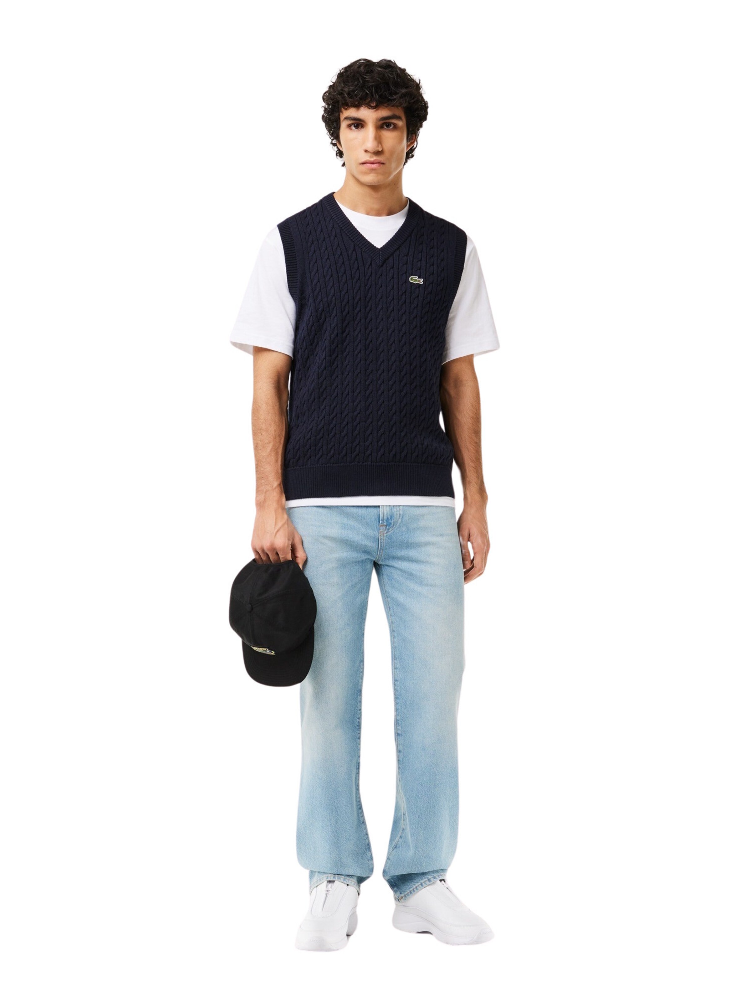 Gilet di LACOSTE in blu