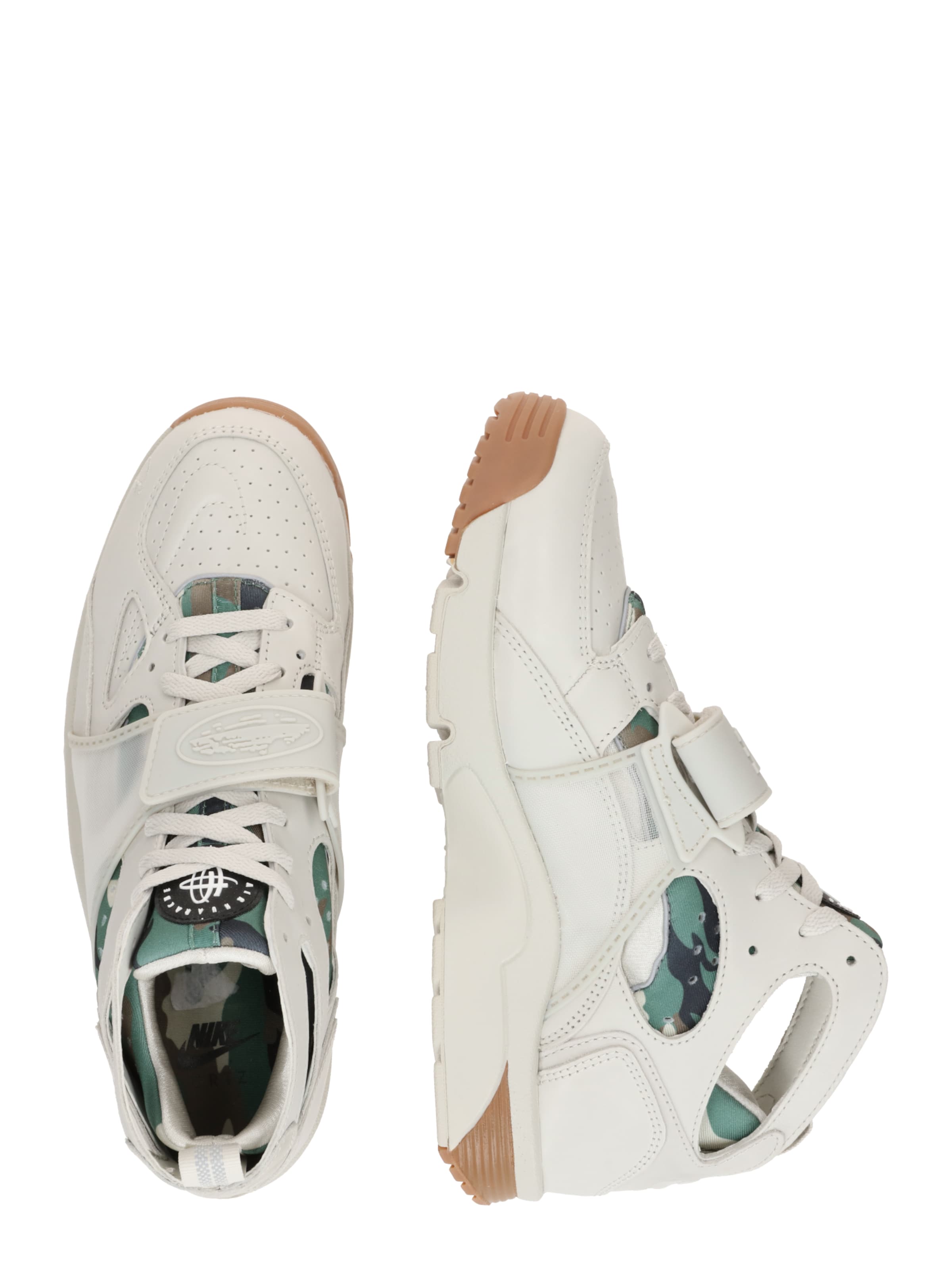 Nike Sportswear Ниски маратонки 'HUARACHE' в кафяво: отстрани