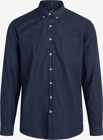 Signal Overhemd 'Newman' in Blauw: voorkant