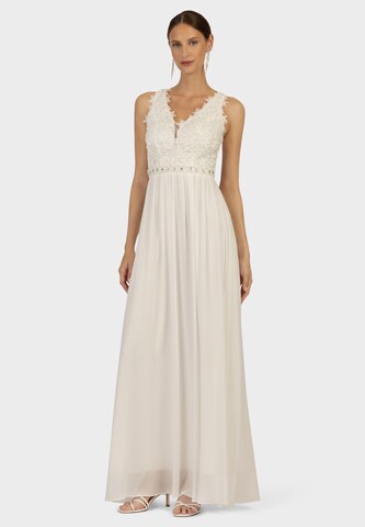 Kraimod Evening Dress in White: front