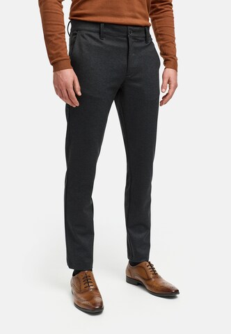 Regular Pantalon chino 'Dunton' JEFF en noir