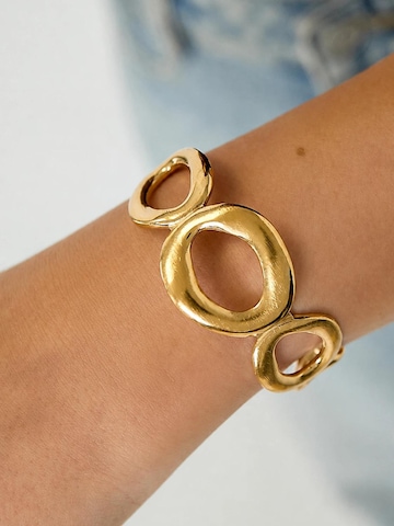 ETNÉE - Pulsera 'Scirocco' en oro