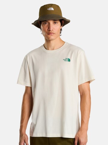 THE NORTH FACE Shirt 'M CAMPFIRE RELAXED SS TEE' in Groen: voorkant
