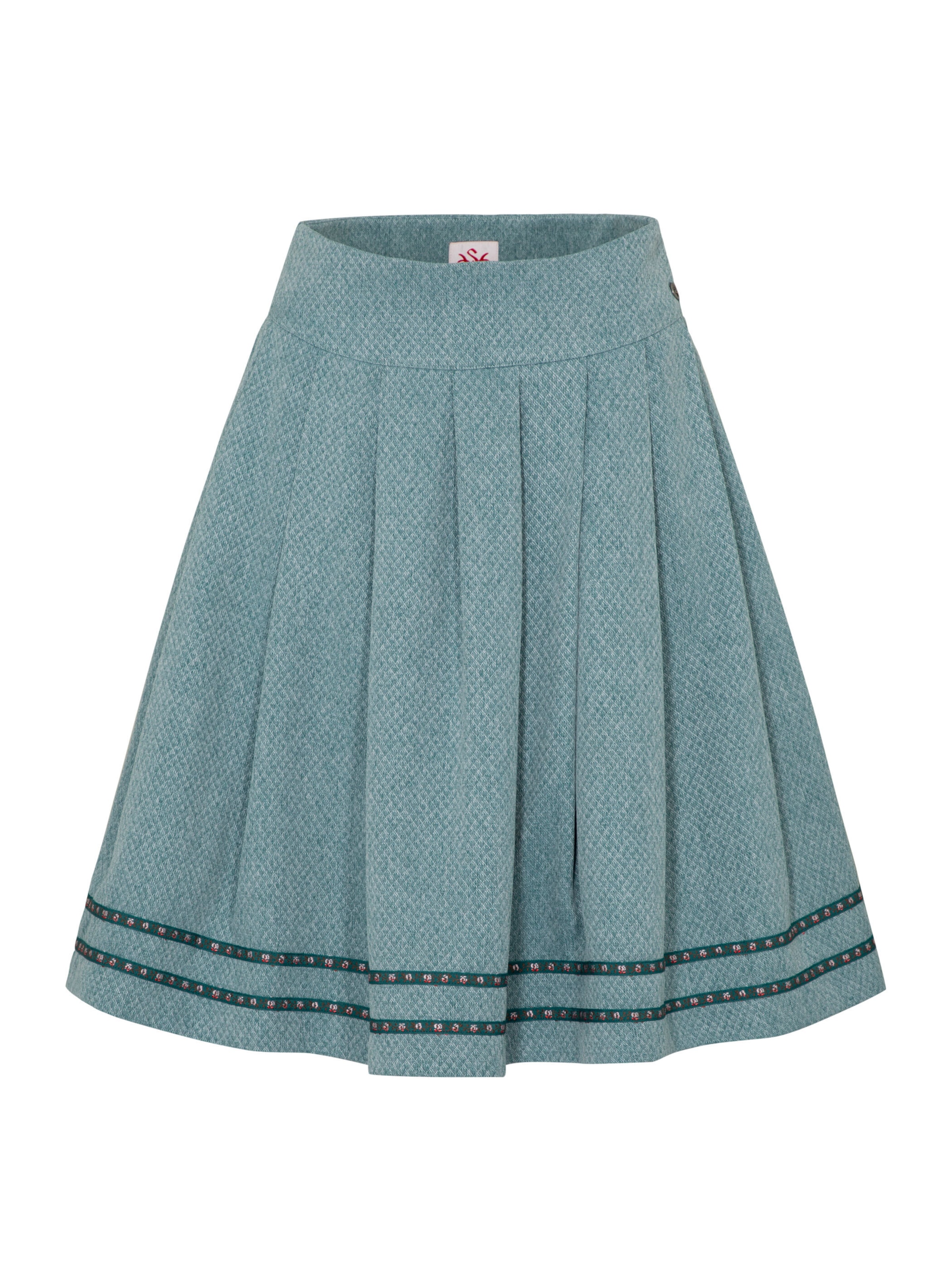 SPIETH & WENSKY Skirt 'Flora' in Blue: front