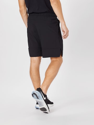 NIKE Normální Sportovní kalhoty 'FLEX' – černá