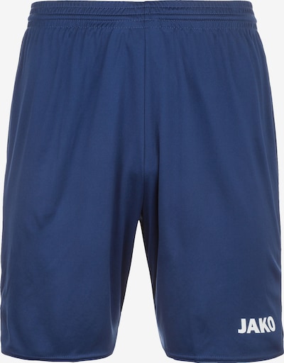 JAKO Pantalon de sport 'Manchester 2.0' en bleu foncé / blanc, Vue avec produit