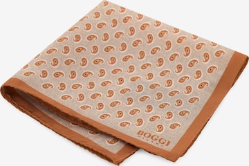 Pochette Boggi Milano en beige : devant