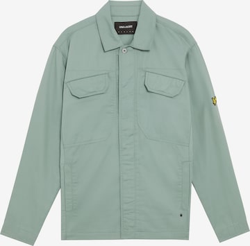 Chemise Lyle & Scott en vert : devant