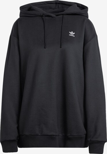 ADIDAS ORIGINALS Sweatshirt 'Trefoil' in de kleur Zwart / Wit, Productweergave