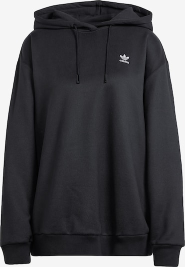 ADIDAS ORIGINALS Sweat-shirt 'Trefoil' en noir / blanc, Vue avec produit