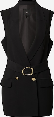 River Island Blazer in Black: front