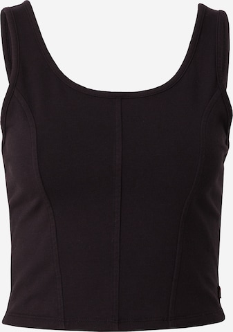 Haut 'Mars Corset Tank' LEVI'S ® en noir : devant