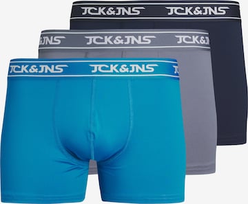 JACK & JONES Boxershorts 'CARL' in Blauw: voorkant